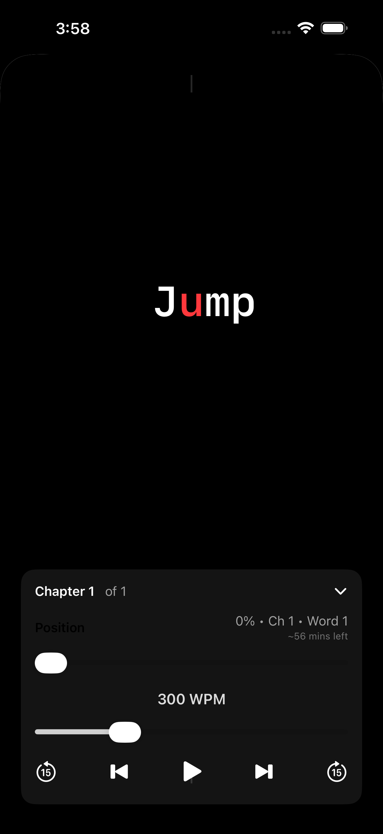 Speed Reader library